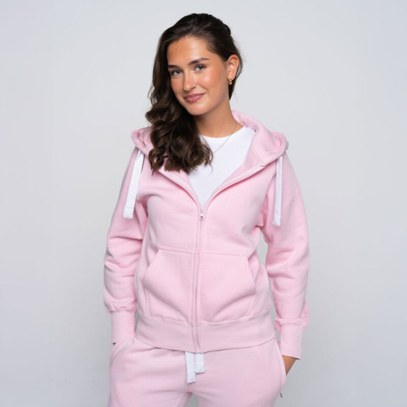 Original-zip-hoodie rosa