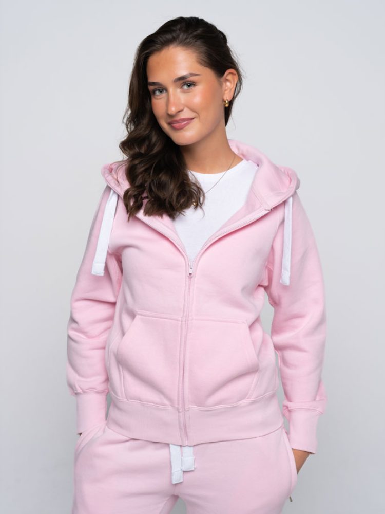 Original-zip-hoodie rosa