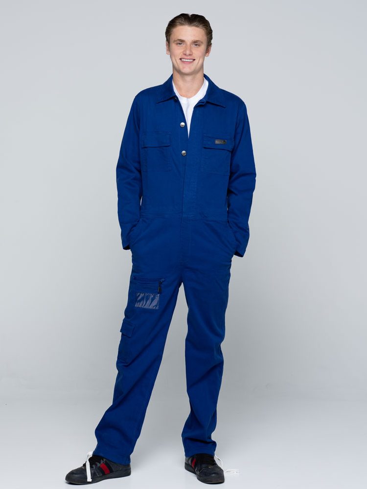 Russedress-Model-X-slimfit-unisex-blå-III