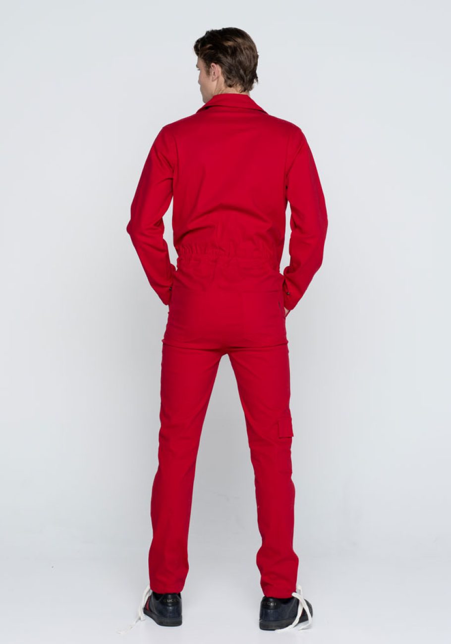 Russedress-Model-X-slimfit-unisex-rød